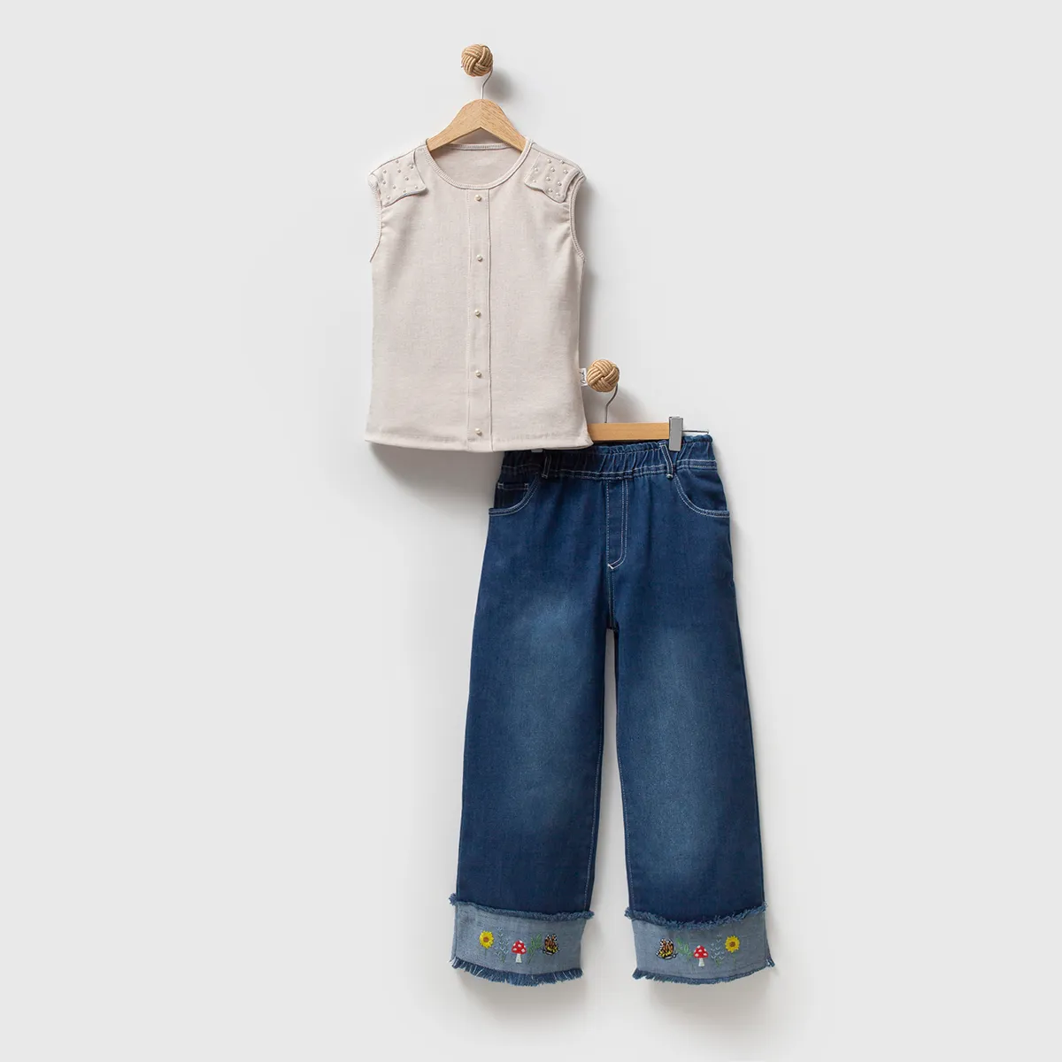 Pinafores, Skirts & Overalls — Set pieces: 2 — 9-10-11-12 years — 7348OV