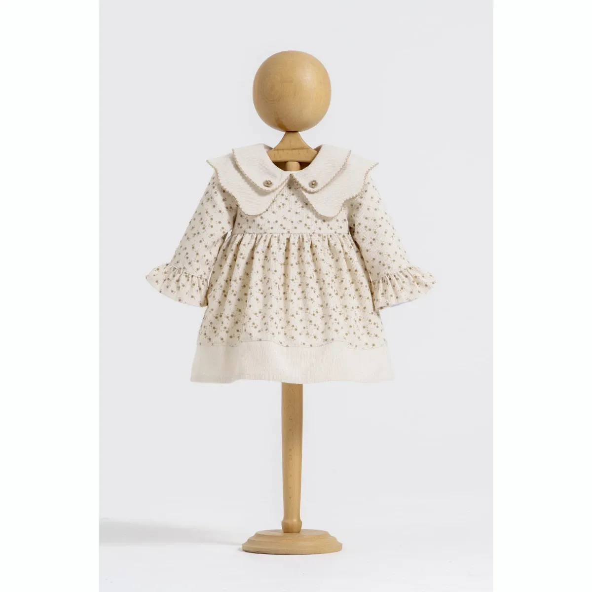 Dress — Velvet, Ribbed texture — 6-24 months — 4688MY