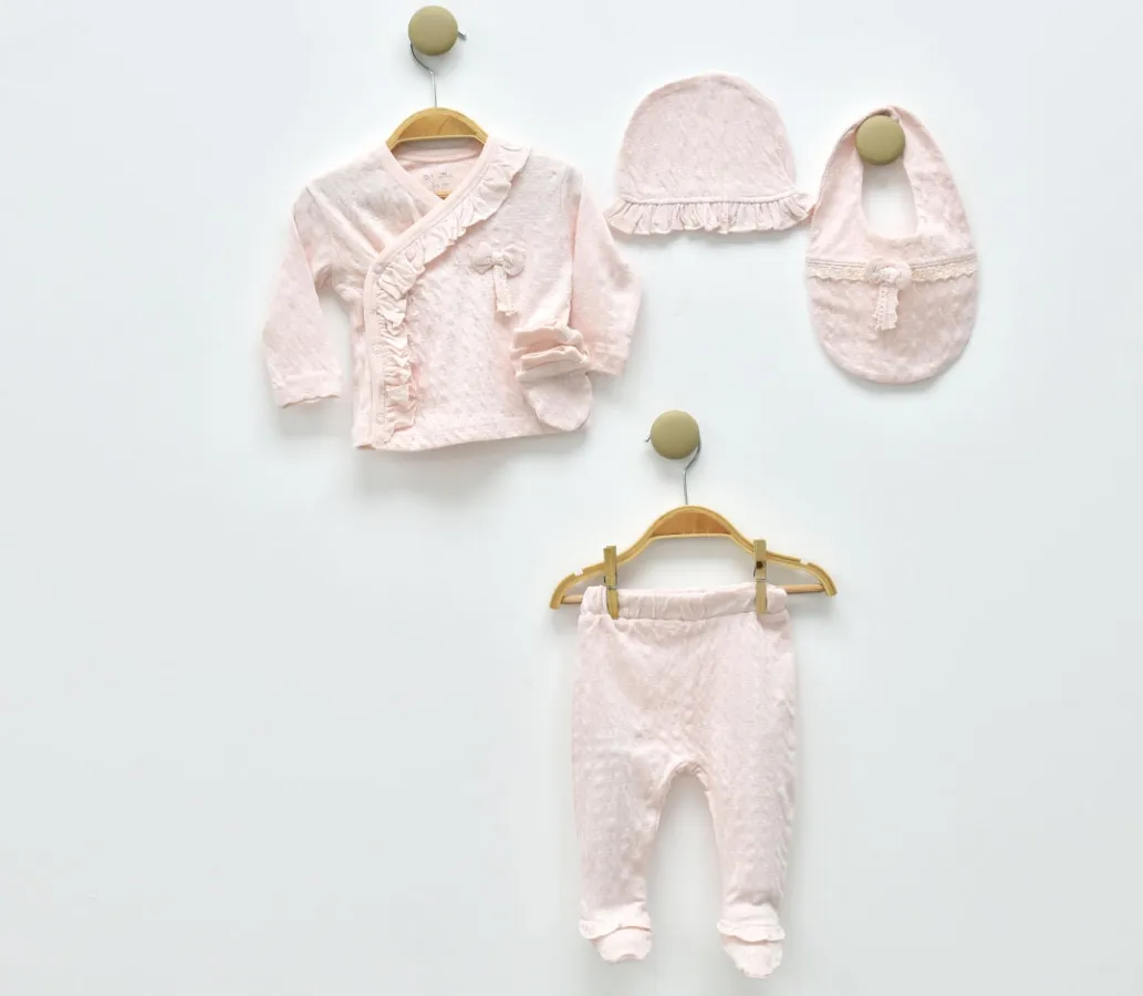 Newborn Going-Home Set — Set pieces: 5 — 0-3 years — 2408AN