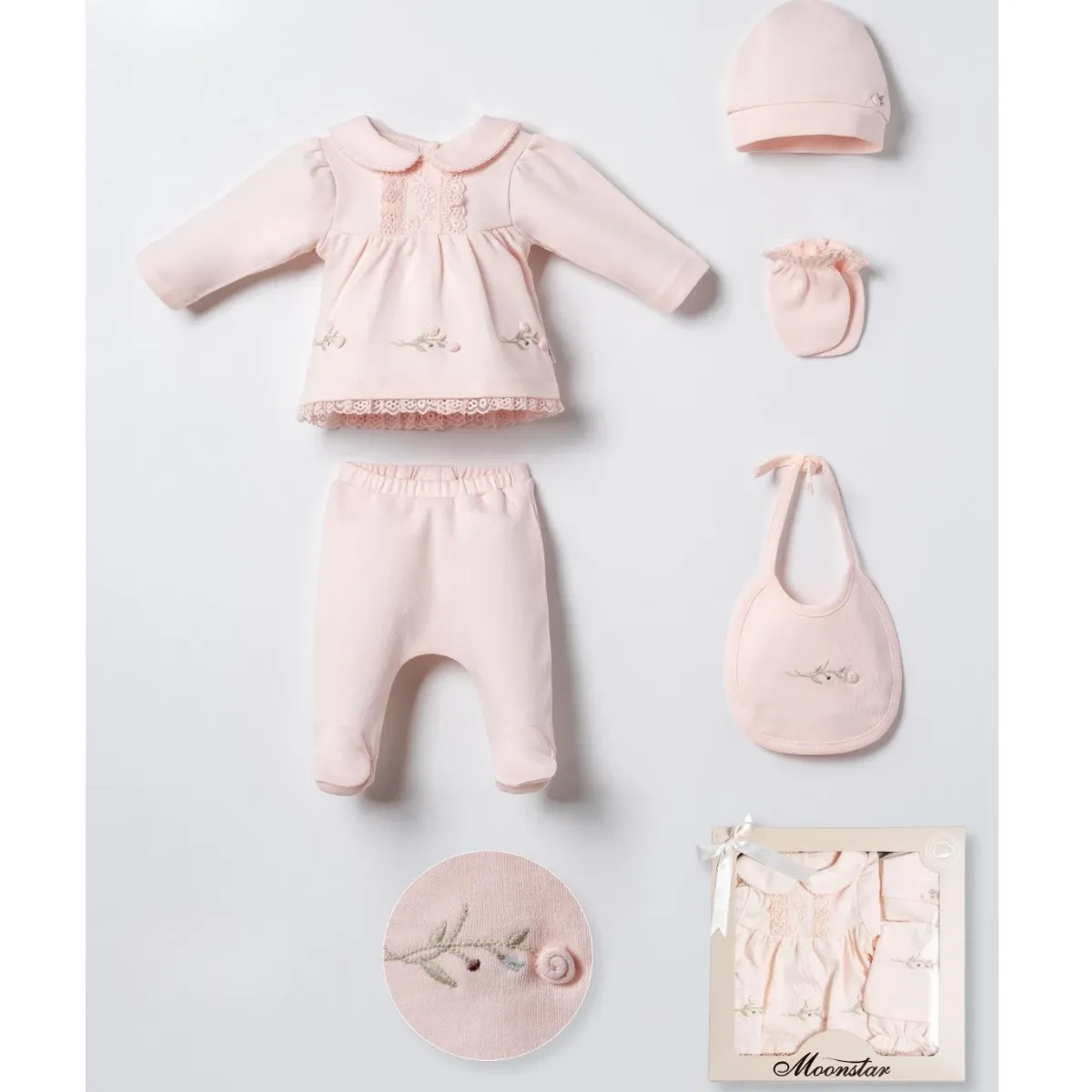 Newborn Going-Home Set — Set pieces: 5 — 0-3 months — 53183MO