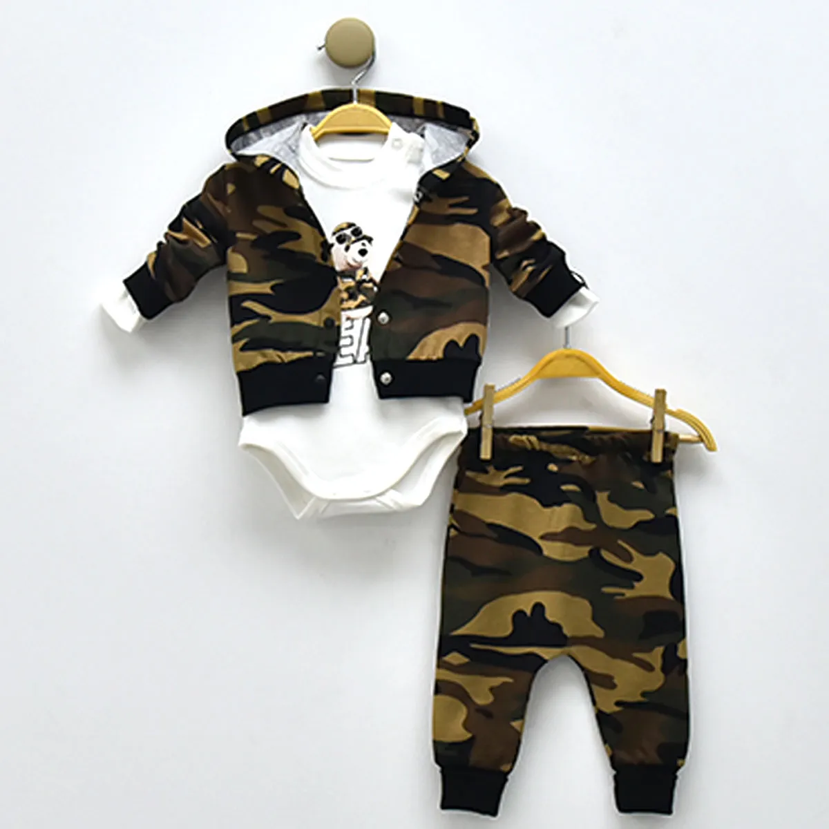 Baby Outfit Set — Set pieces: 3 — 0-9 months — 6738LG