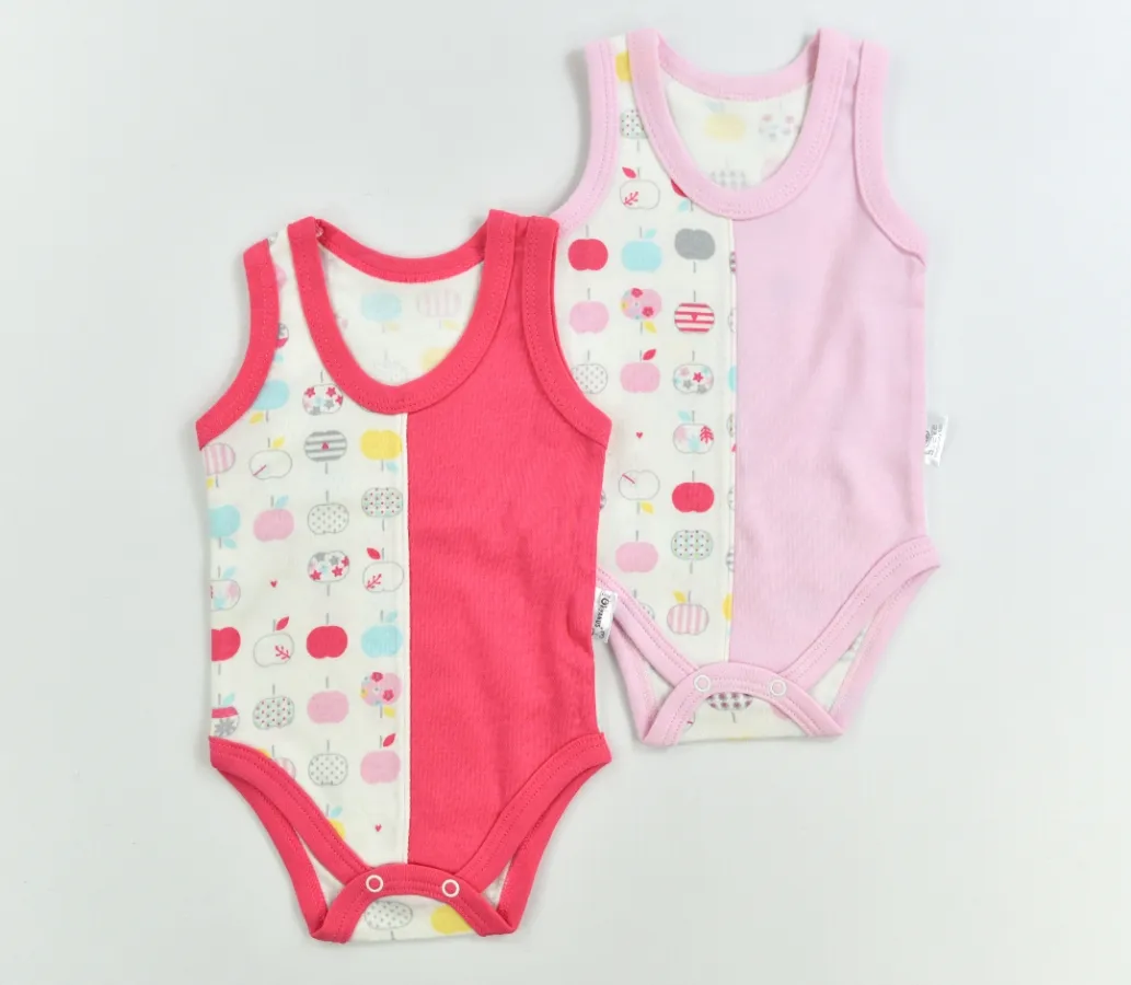 Baby Bodysuit — Sleeveless — Set pieces: 2 — 0-12 months — 0613OK