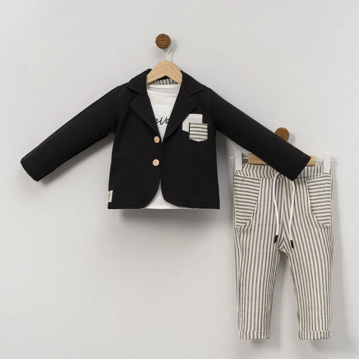 Boys' Outfit Set — Set pieces: 3 — 9-12-18 months — 2518CA
