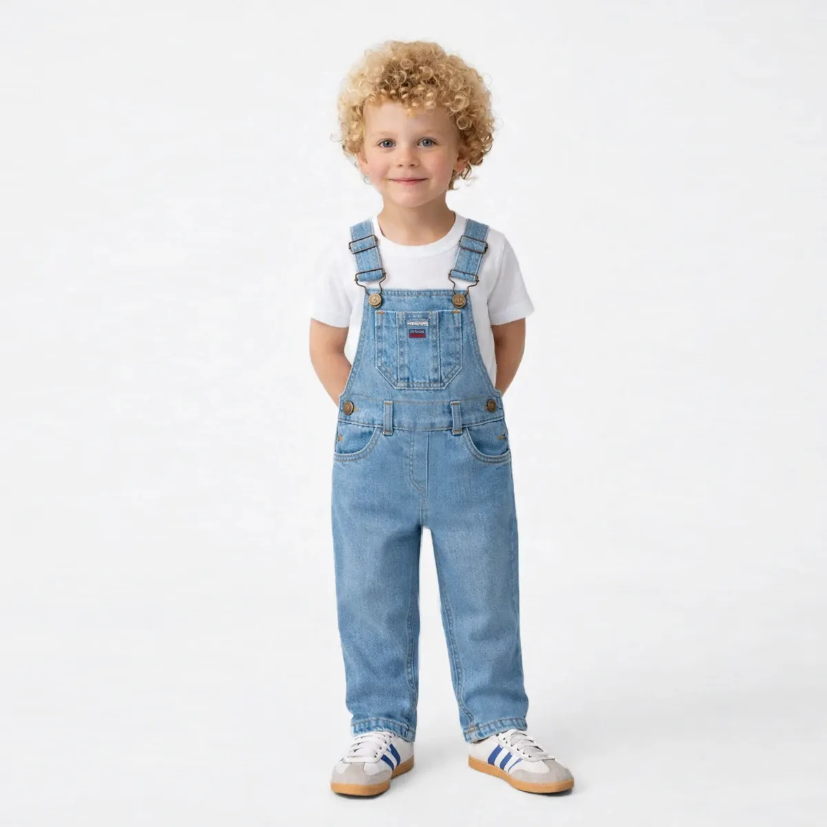Overalls — Denim — 1-2-3-4 years — 7501OV