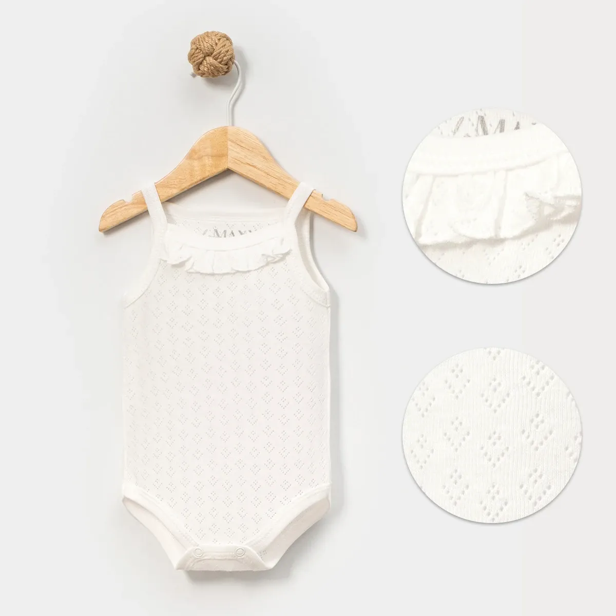 Baby Bodysuit — Jacquard, Sleeveless — 2-3-4 years — 4005LV