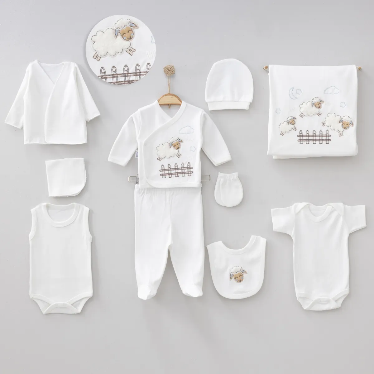 Newborn Going-Home Set — Set pieces: 10 — 0-3 months — 580ZP