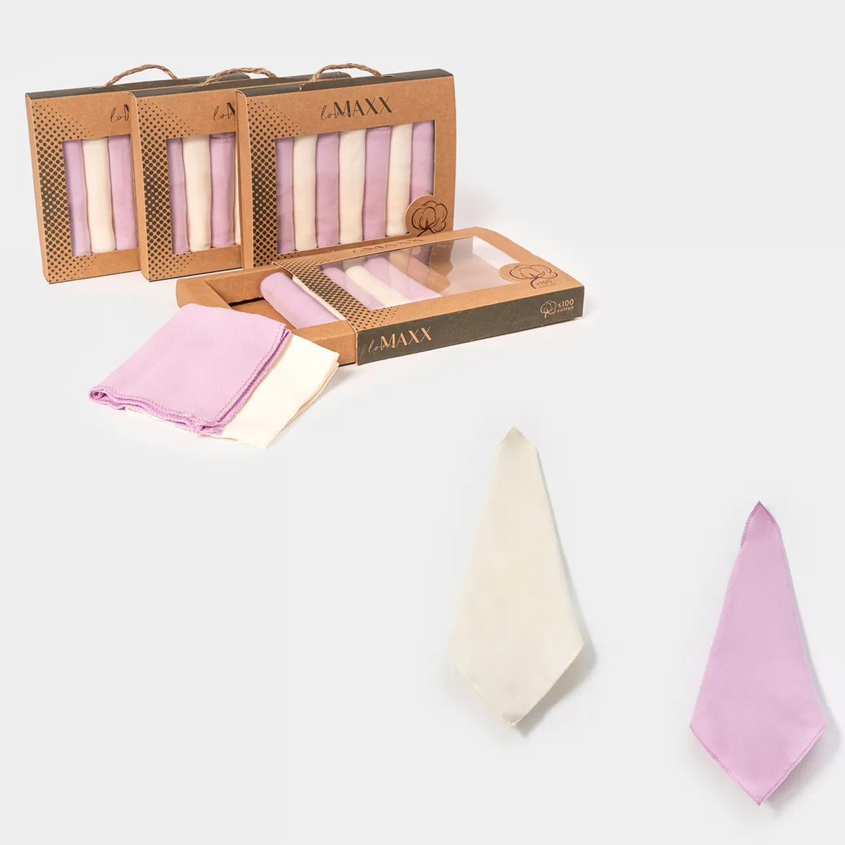 Baby Bibs, Wipes, Mittens & Pacifier Clips — Boxed packaging — Set pieces: 7 — 1959LV