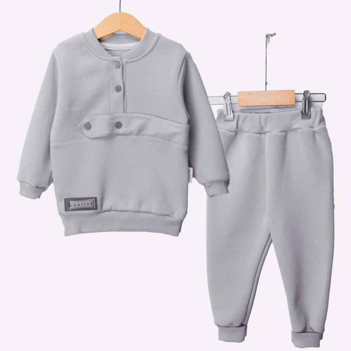 Boys' Outfit Set — White — 9-12-18-24 months — 2309BB