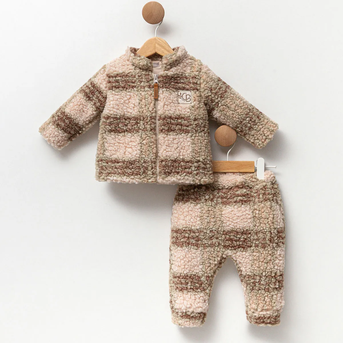 Boys' Outfit Set — Plush fabric — Set pieces: 2 — 6-9-12-18 months — 473777CS