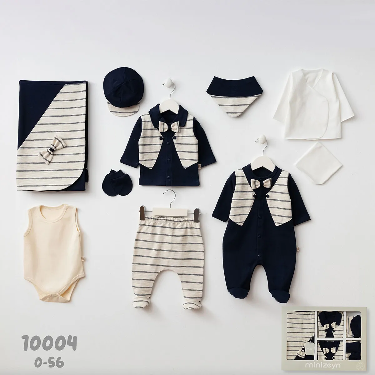 Newborn Going-Home Set — Set pieces: 10 — 0-3 months — 10004MZ