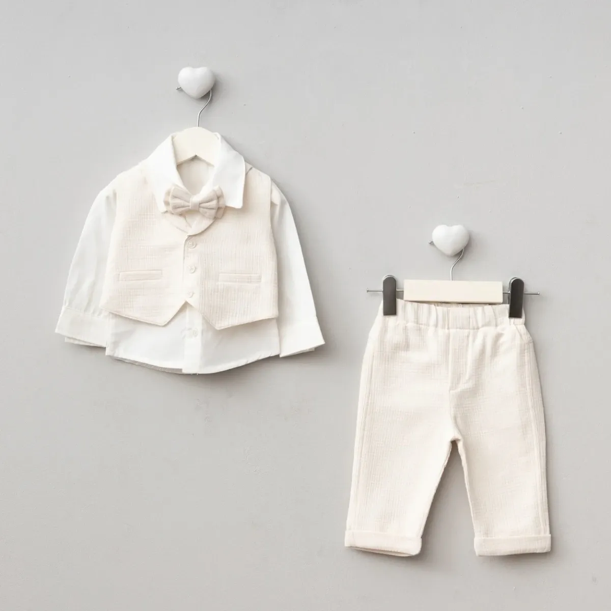 Baby Ceremony Sets — Muslin — 0/3-3/6 months — 2115PG