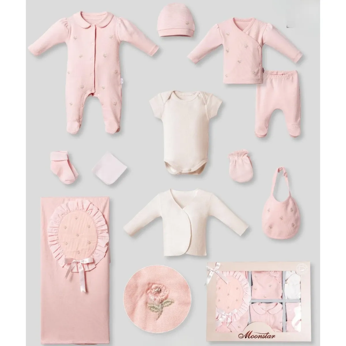 Newborn Going-Home Set — Set pieces: 11 — 0-3 months — 53189MO
