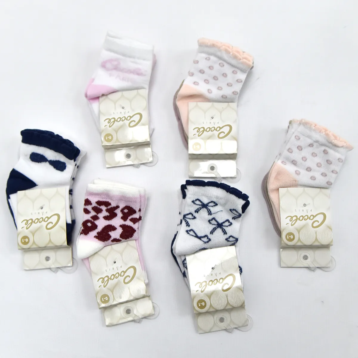 Baby Socks — Boxed packaging — Set pieces: 24 — 5-6 years — 1006CO4