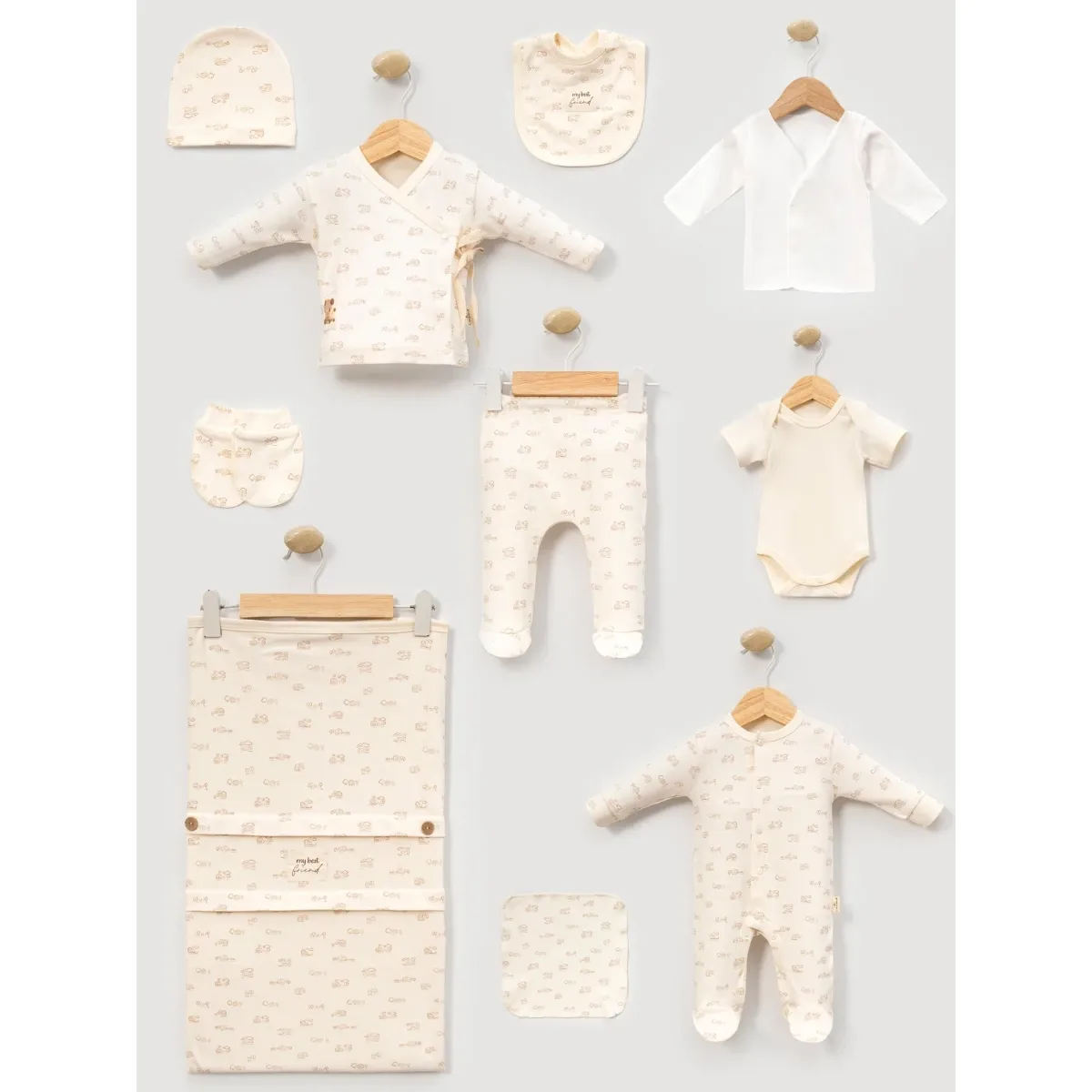 Newborn Going-Home Set — Set pieces: 10 — 0-3 months — 3044MC