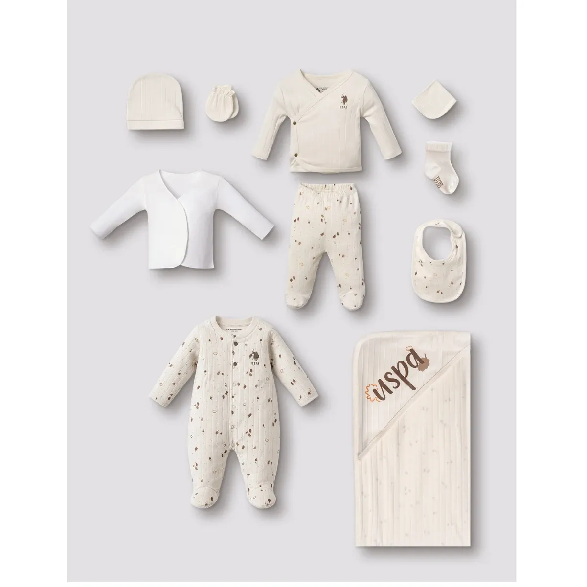 Newborn Going-Home Set — Set pieces: 10 — 0-3 months — 3100US