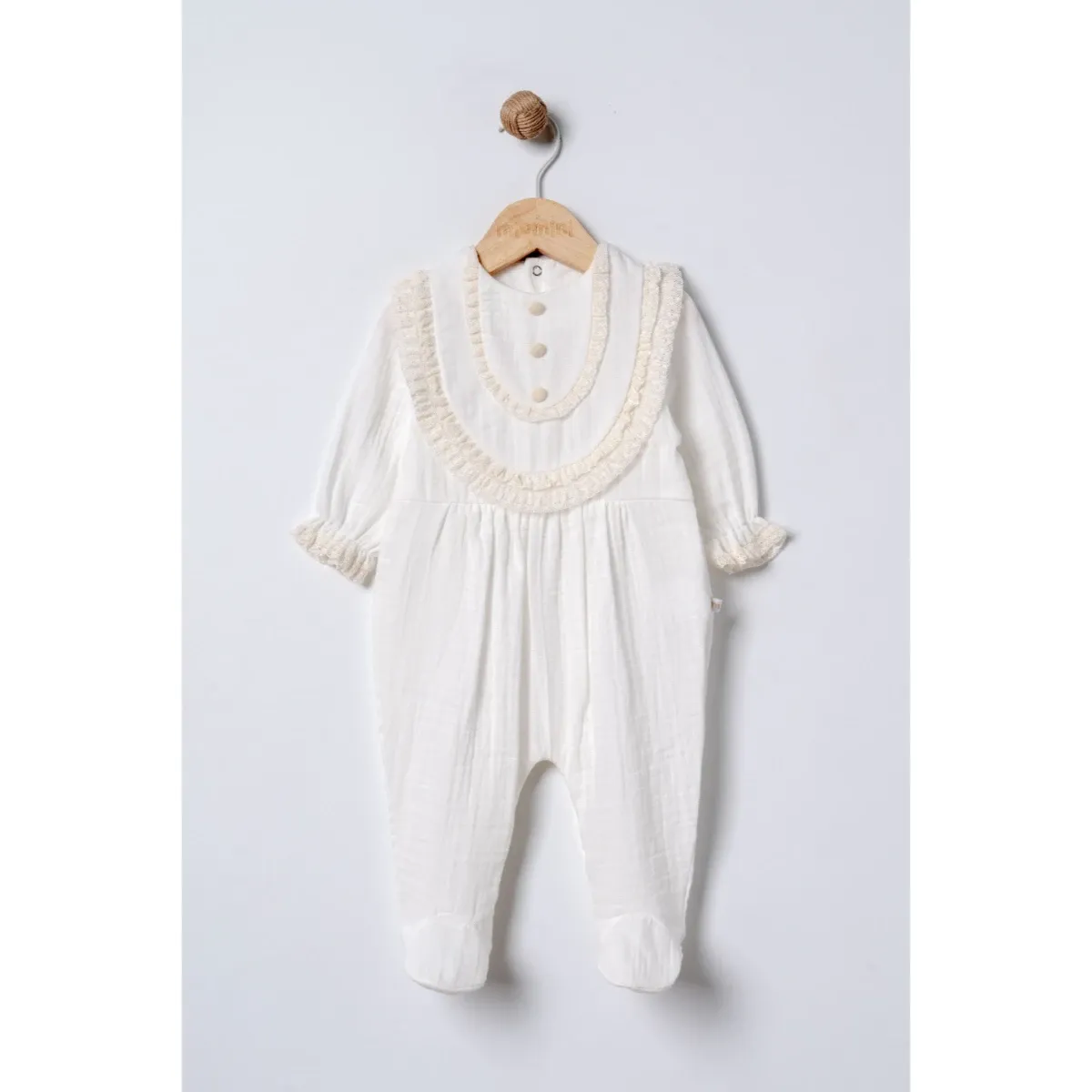 Baby Jumpsuit — Muslin — 3-6-9-12 months — 4568MN