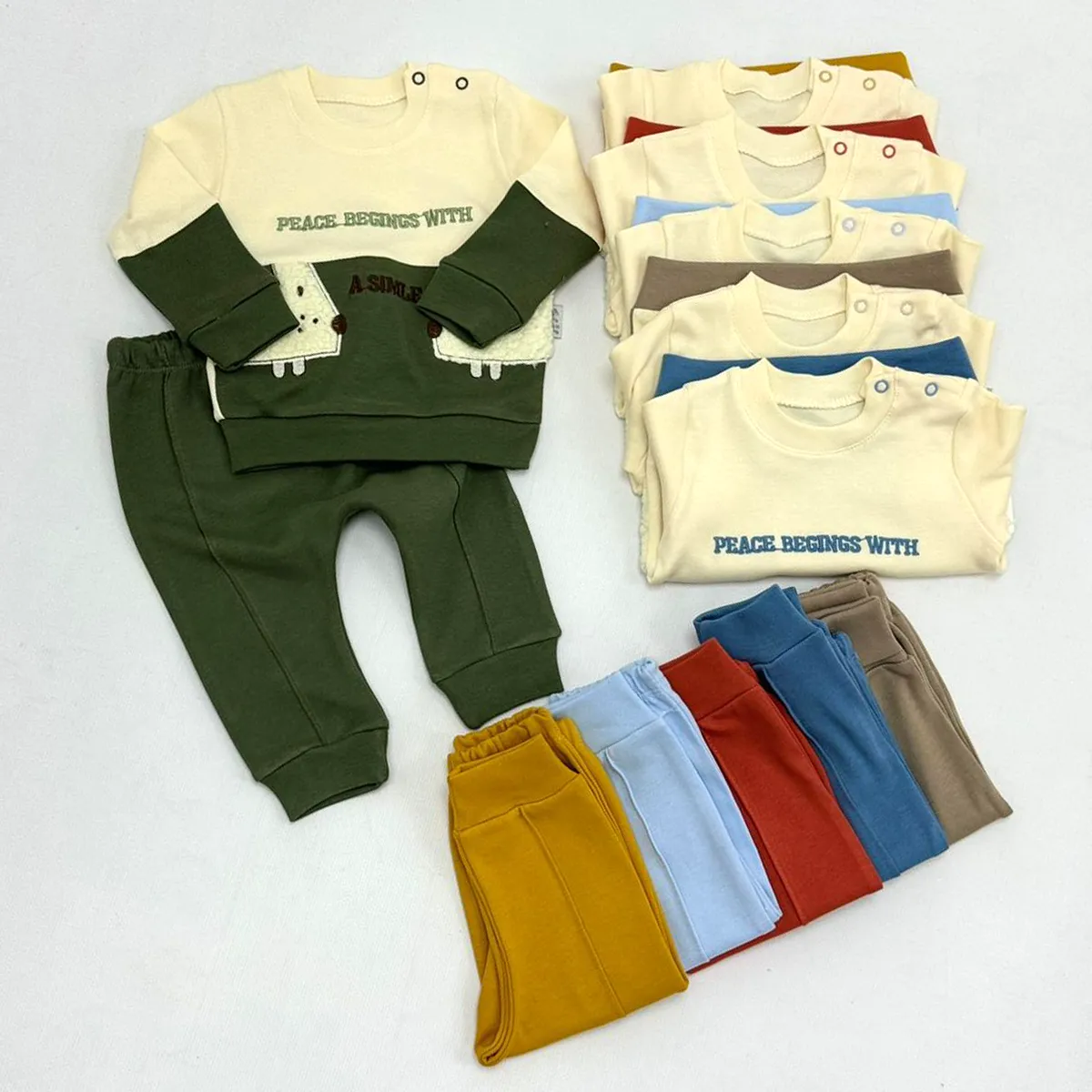 Boys' Outfit Set — Set pieces: 2 — 3-6-9 months — 6911LG