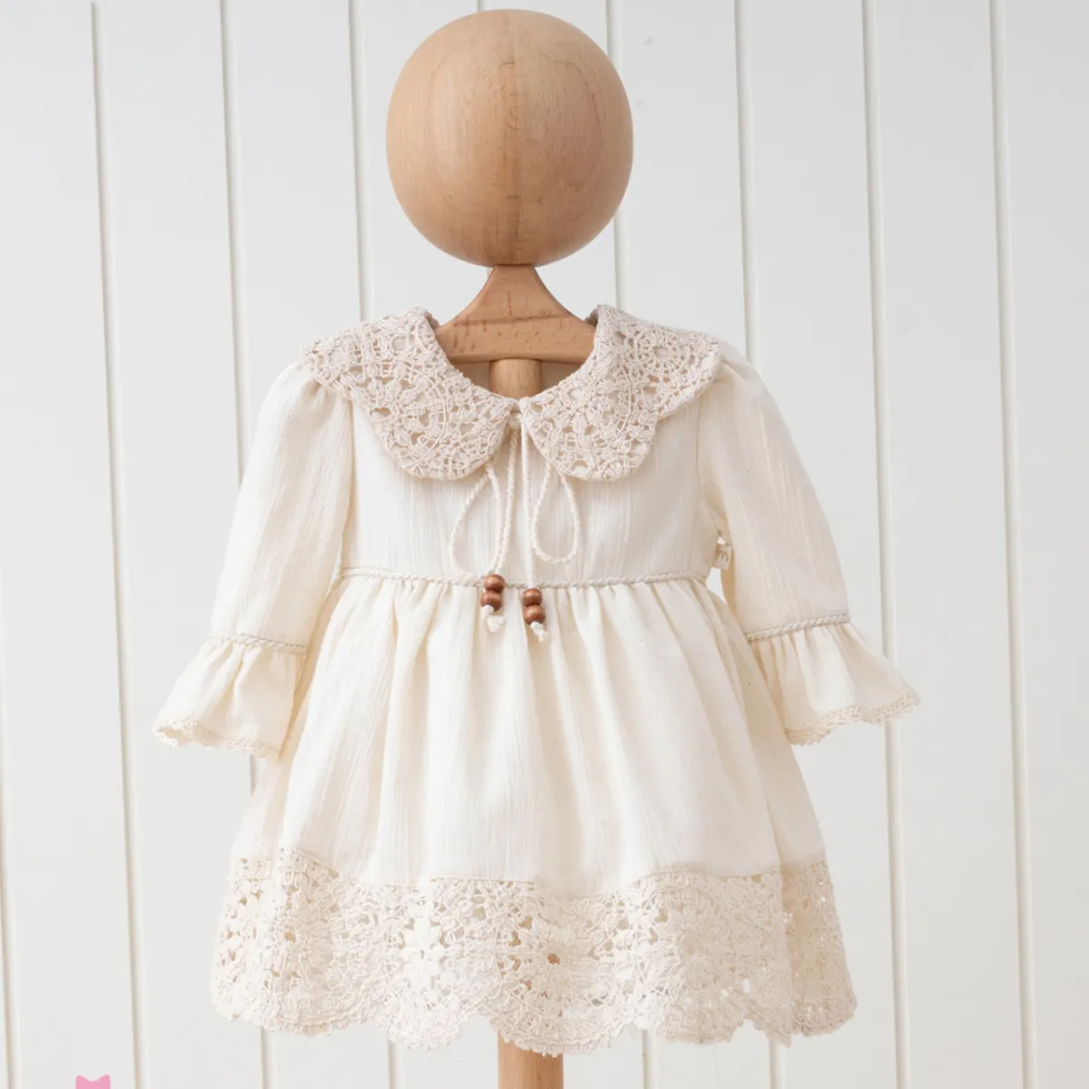 Dress — Long sleeves — 6-9-12-18-24 months — 3947MY