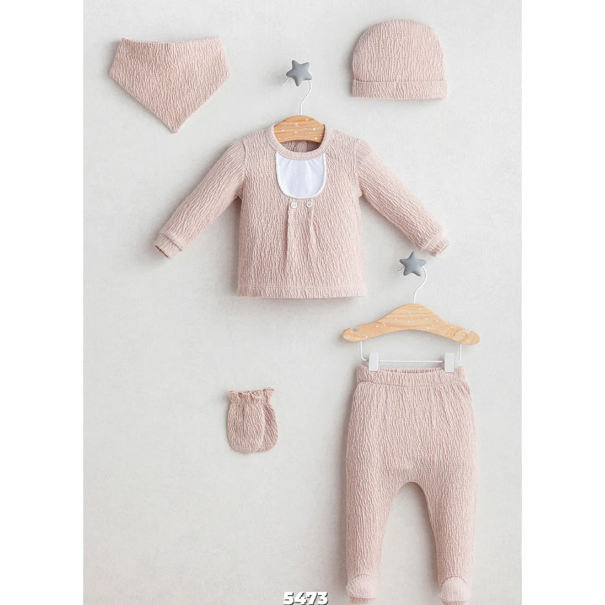 Newborn Going-Home Set — SMILE — Set pieces: 5 — 0-1 months — 5473T