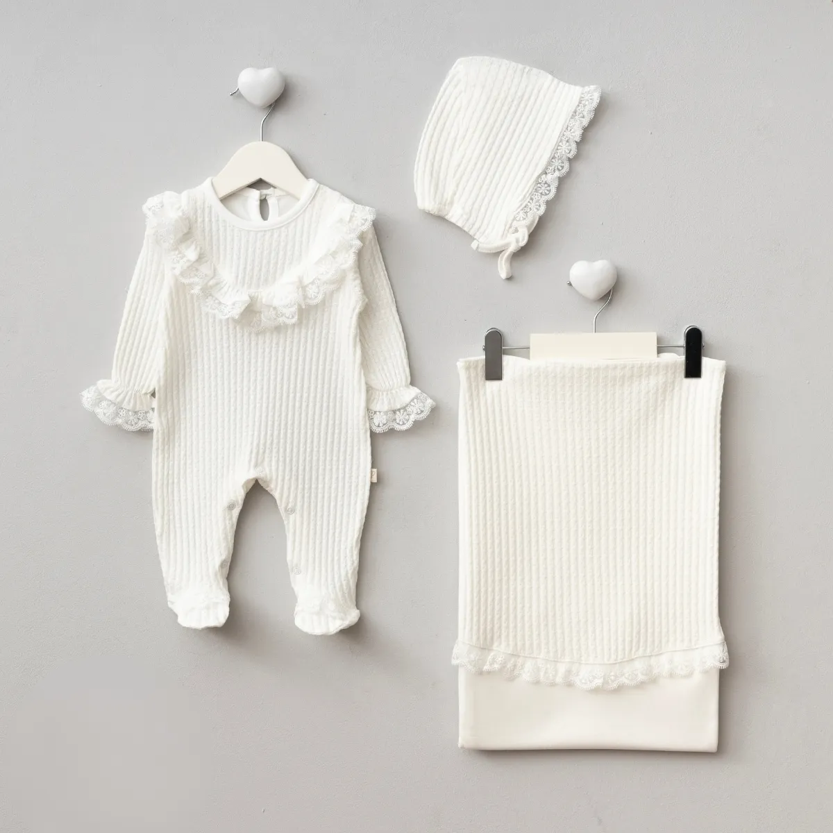 3-Piece Newborn Going-Home Sets – 9160PG | Wholesale