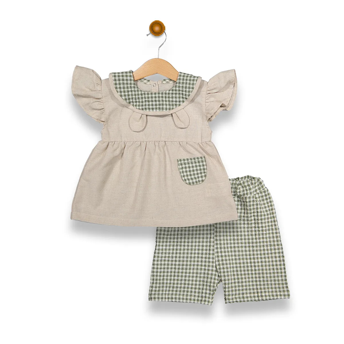 Girls' Outfit Set — White — 9-12-18-24 months — 2206BB