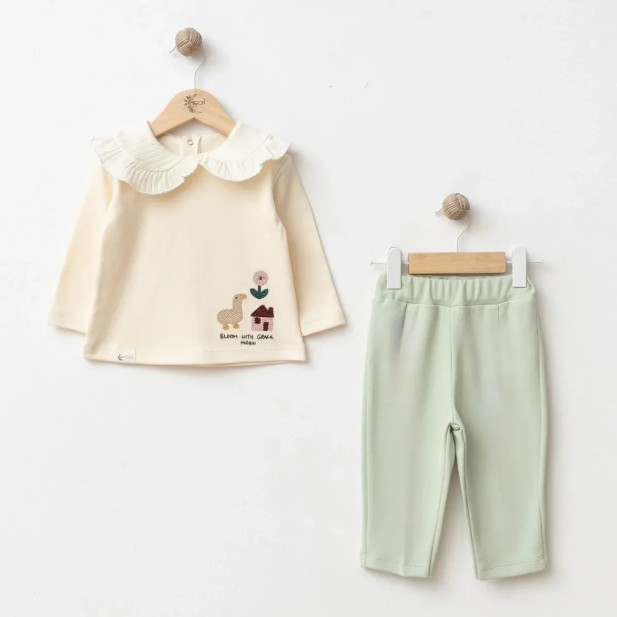 Girls' Outfit Set — Set pieces: 2 — 6-24 months — 1066DB
