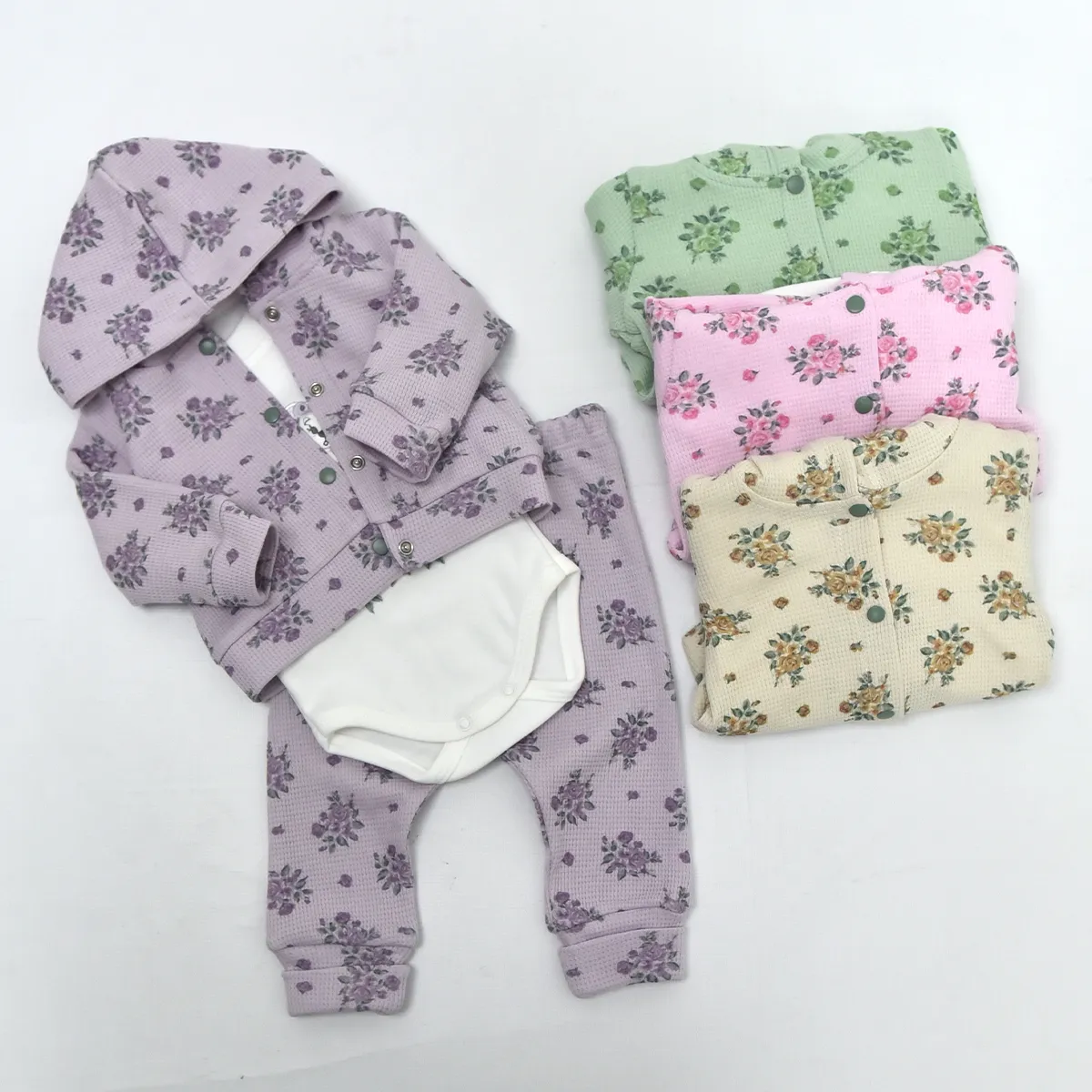Girls' Outfit Set — Set pieces: 3 — 3-6-9 months — 6864LG