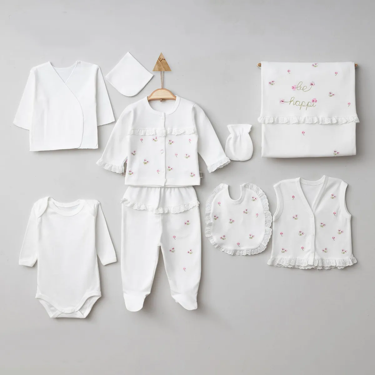 Newborn Going-Home Set — Set pieces: 10 — 0-3 months — 6633GB