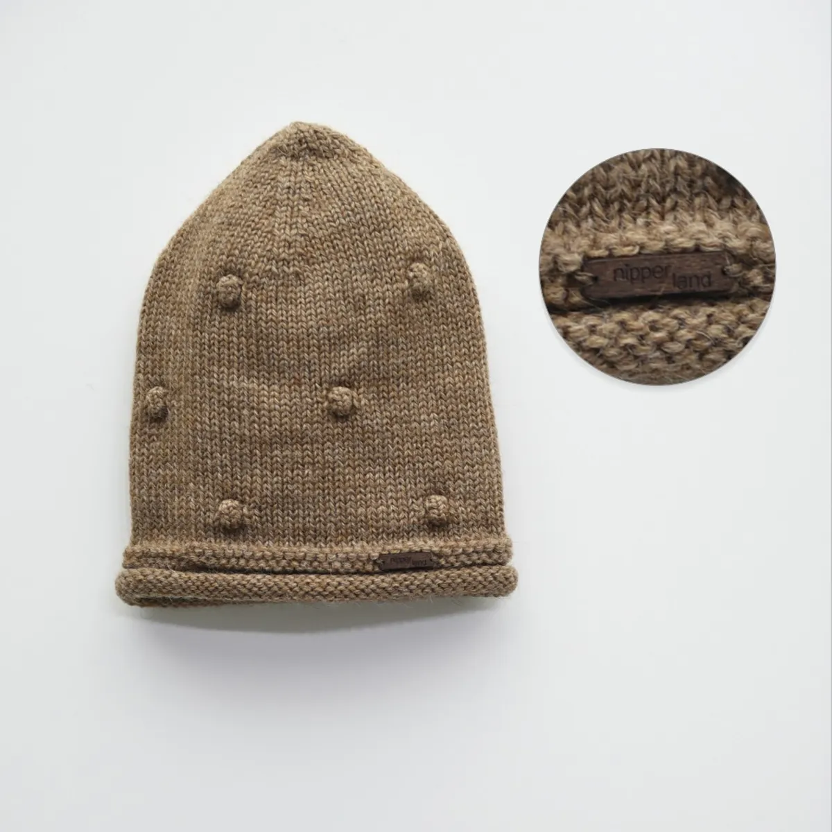 Baby Hat — Pompom detail — 6701N