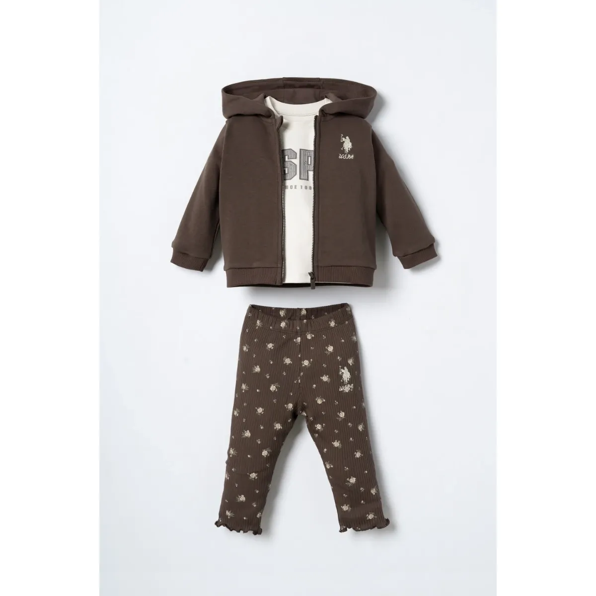 Girls' Outfit Set — Set pieces: 3 — 6-9-12-18-24-36 months — 3252US