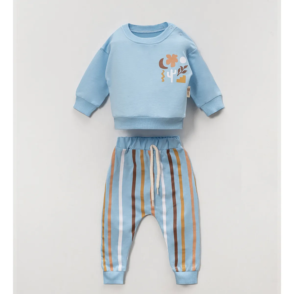 Boys' Outfit Set — Stripes — 9-24 months — 2630VO