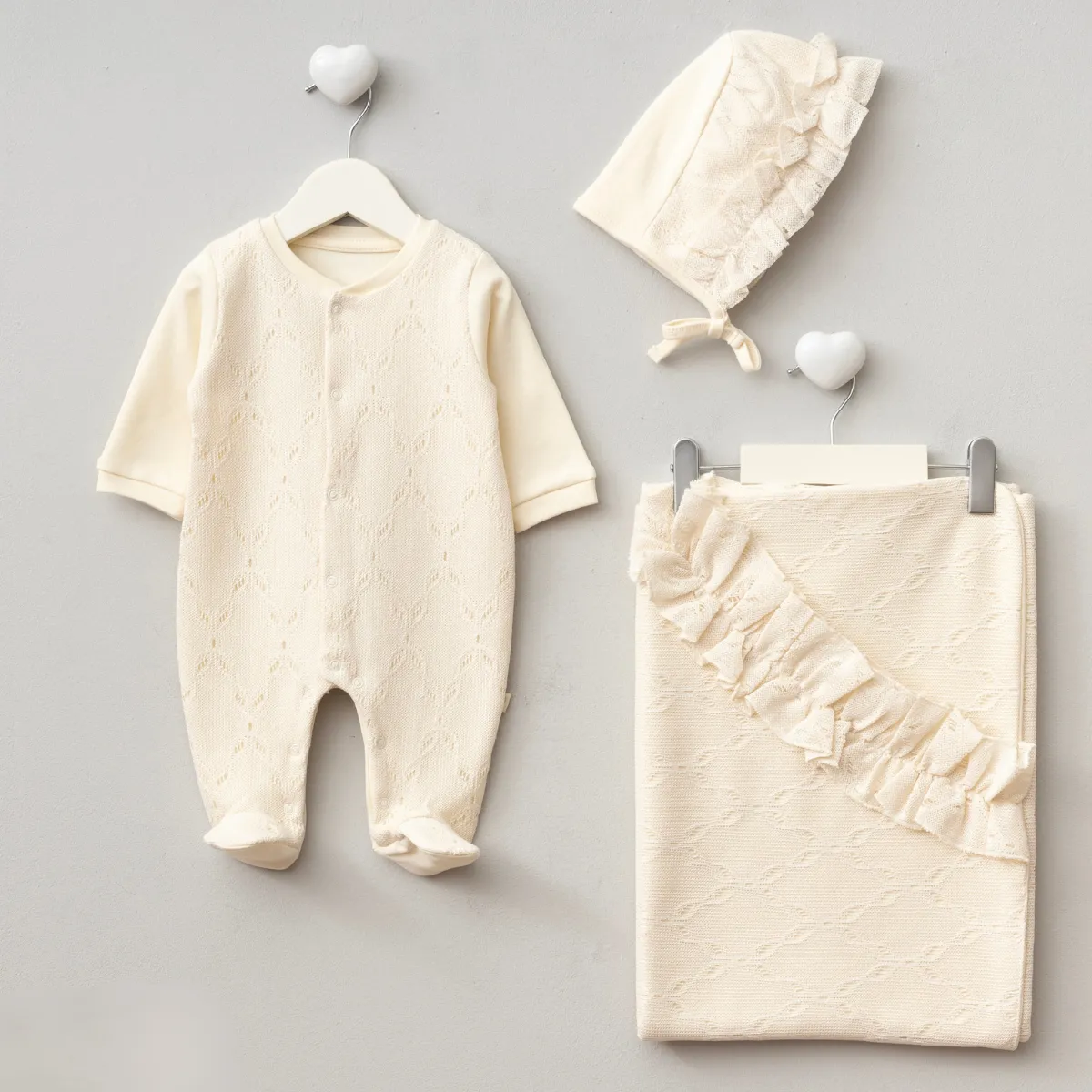 3-Piece Newborn Going-Home Sets – 6325PG | Wholesale