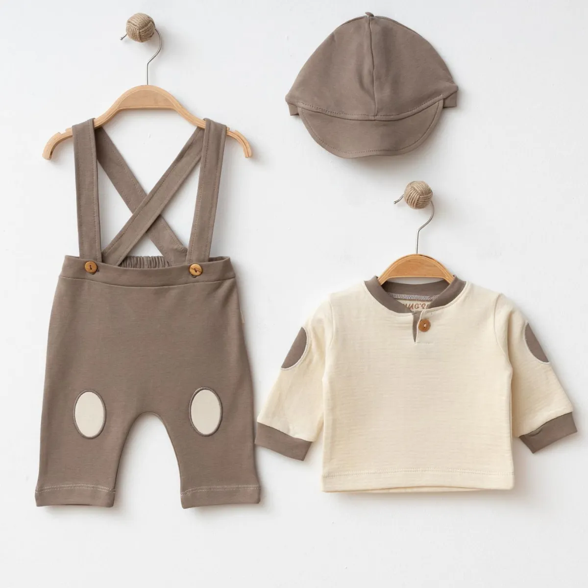 Boys' Outfit Set — Set pieces: 3 — 3-6-9-12 months — 10161HG
