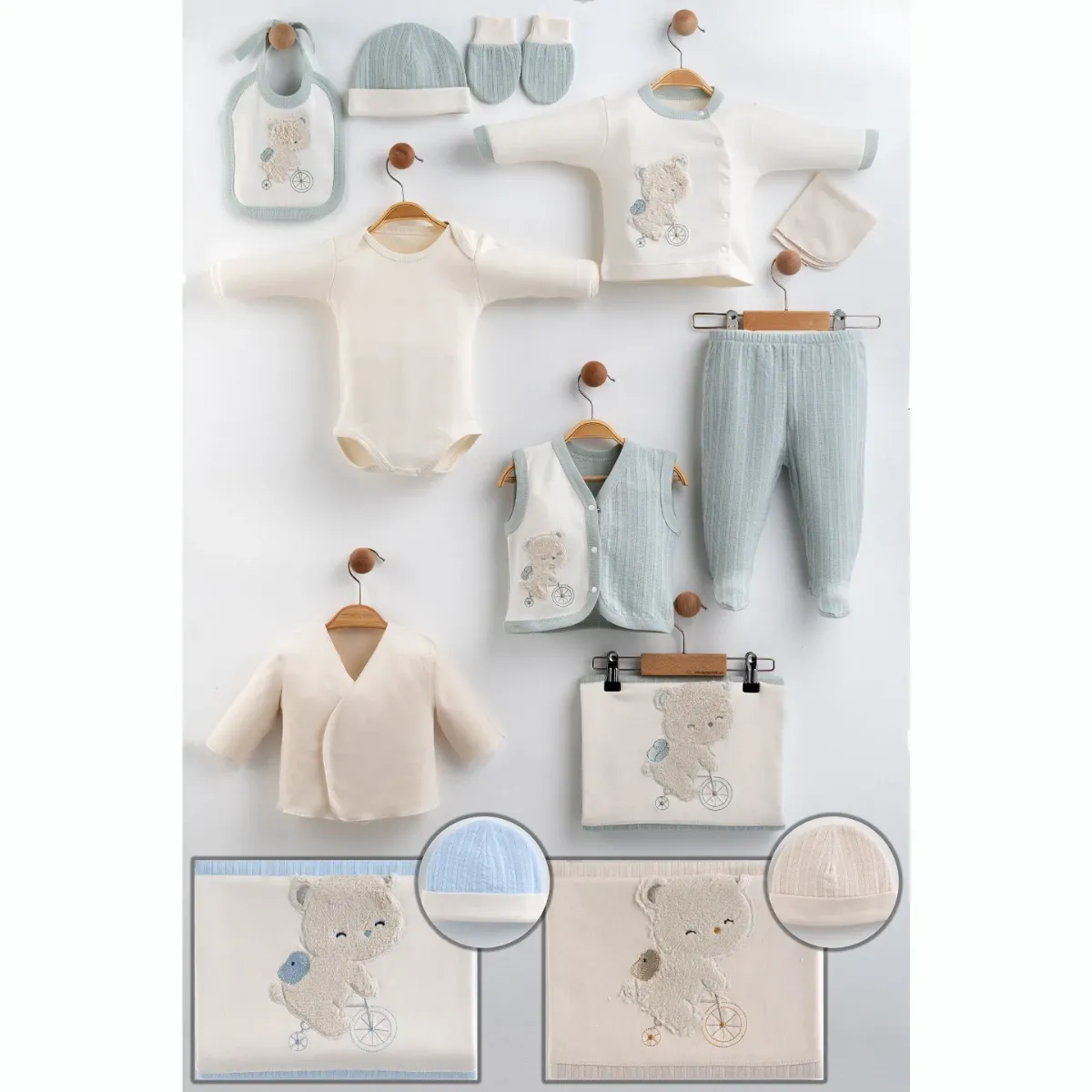 Newborn Going-Home Set — Set pieces: 10 — 0-3 months — 1115TT