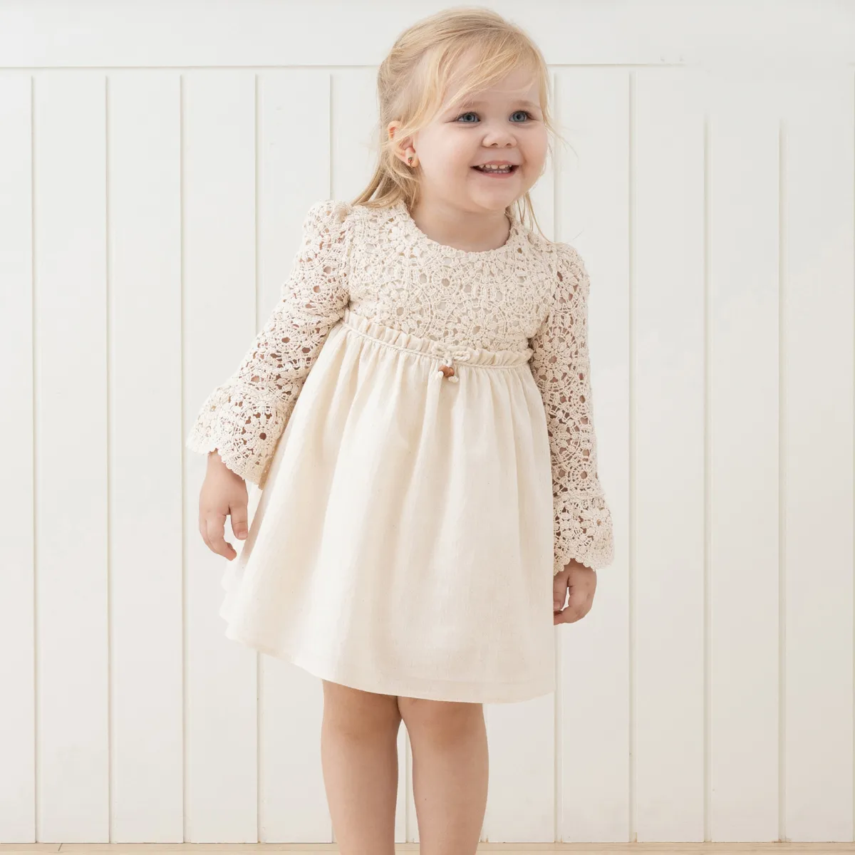 Dress — Long sleeves — 6-9-12-18-24 months — 3902MY