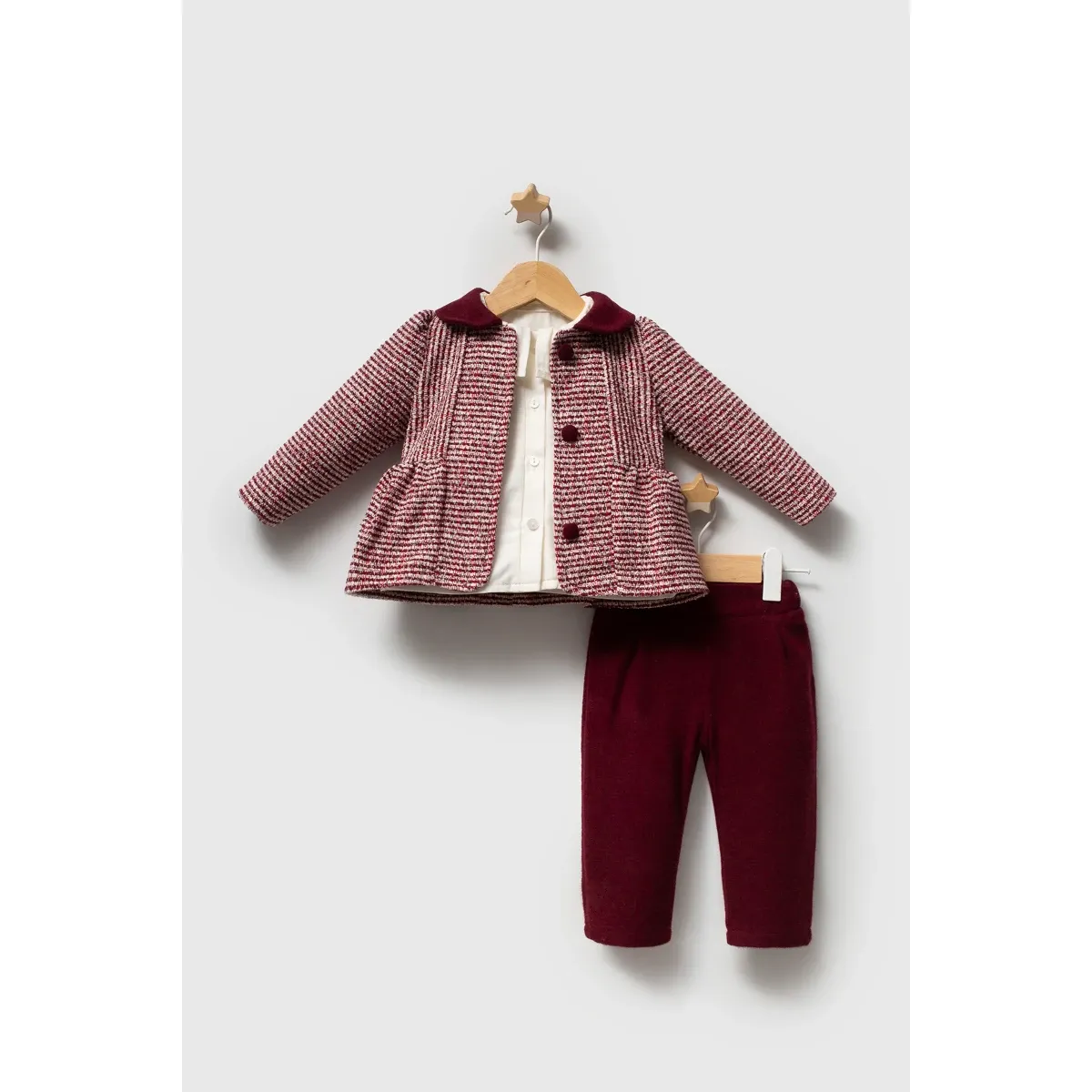 Girls' Outfit Set — Set pieces: 3 — 9-24 months — 8306T